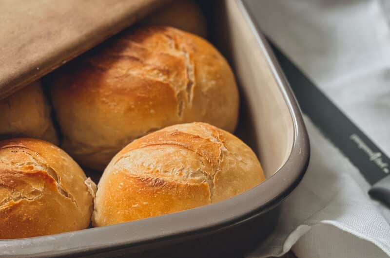 Buttermilchbrötchen über Nacht