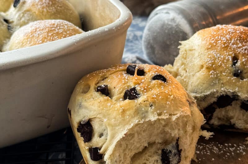 Softe Schokobrötchen