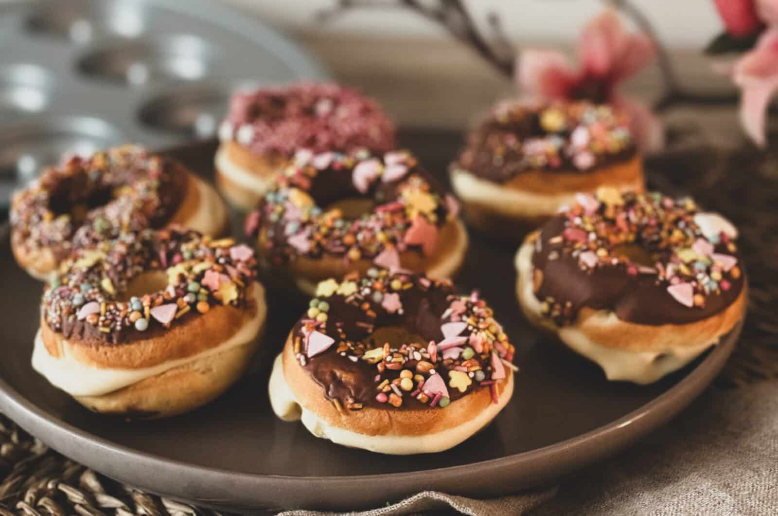 Gefüllte Donuts