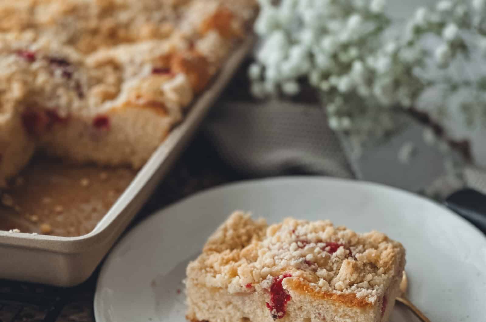 Johannisbeer-Puddingkuchen