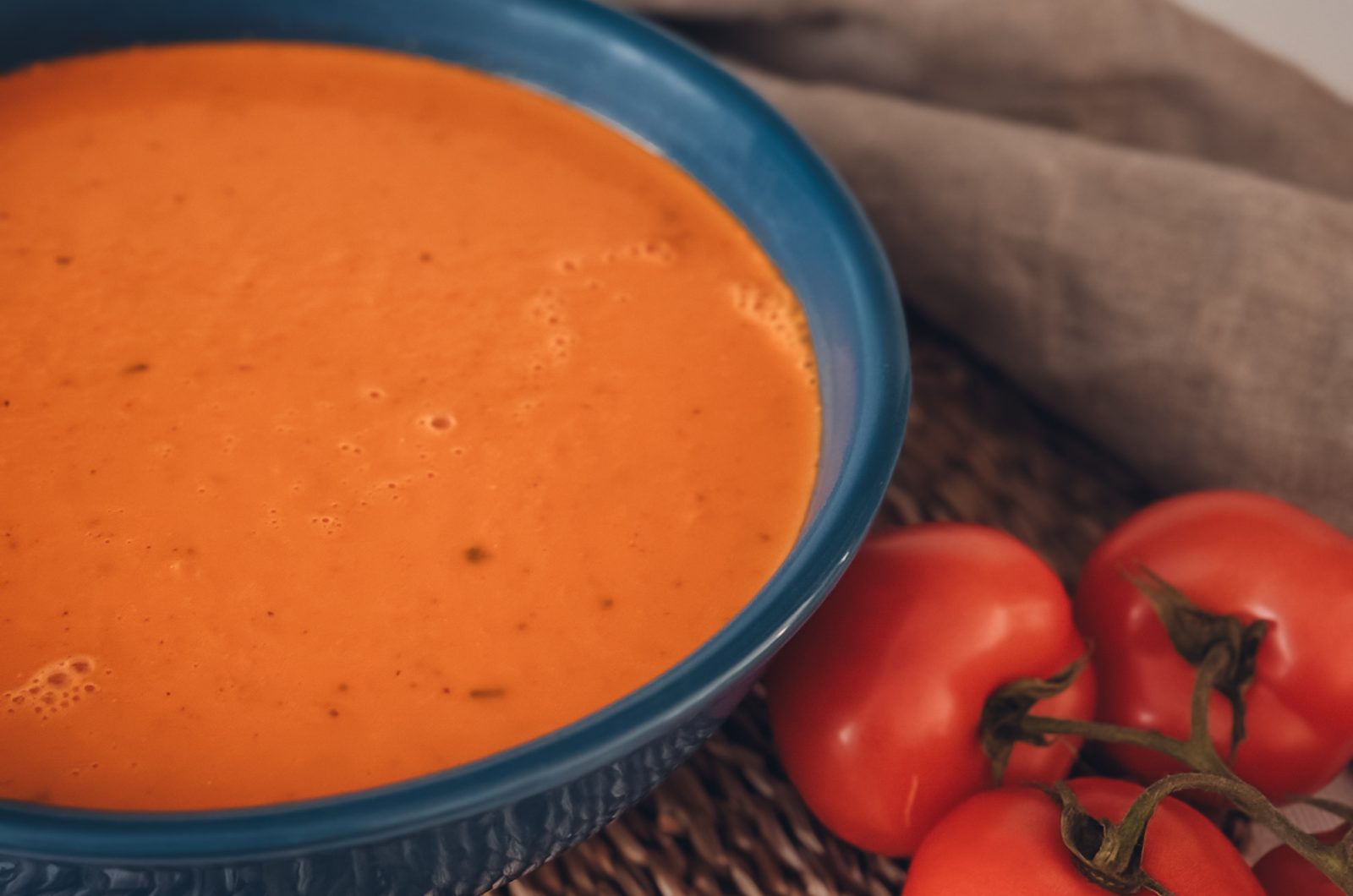 Ofengeröstete Tomatensuppe